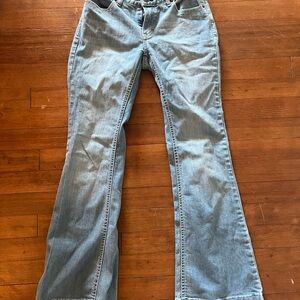 Kimes Ranch Light Blue Flare Jeans